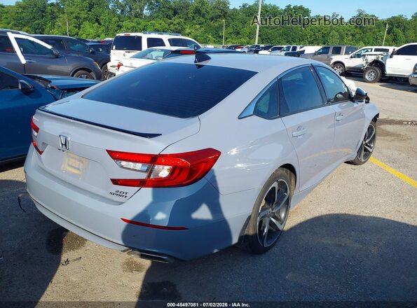 1HGCV2F39MA002651 2021 HONDA ACCORD Gray Instrument cluster view
