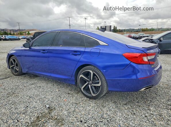 1HGCV2F39MA008675 2021 HONDA ACCORD Blue 