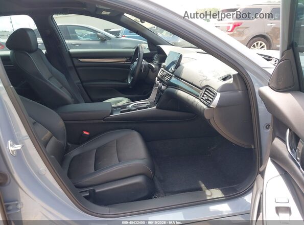 1HGCV2F39NA022884 2022 HONDA ACCORD Blue წინა სალონის ხედი