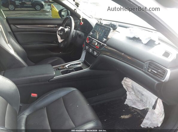 1HGCV2F3XJA026310 2018 HONDA ACCORD White Սալոնի դիմացի տեսք