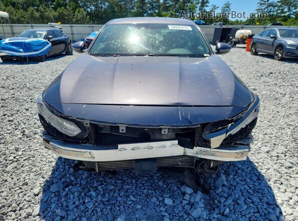 1HGCV2F3XJA051286 2018 HONDA ACCORD Charcoal Вид спереду