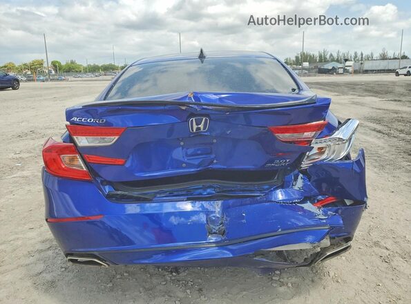 1HGCV2F3XMA023654 2021 HONDA ACCORD Blue 