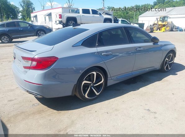 1HGCV2F3XMA033200 2021 HONDA ACCORD Gray Задня права чверть