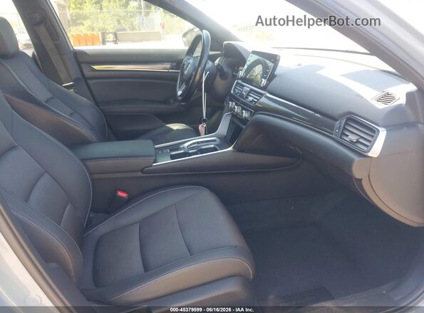 1HGCV2F3XMA033200 2021 HONDA ACCORD Gray Вид салону спереду
