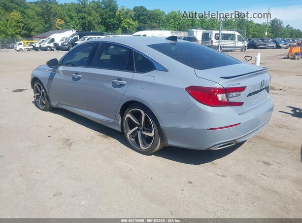 1HGCV2F3XMA033200 2021 HONDA ACCORD Gray Задня ліва чверть