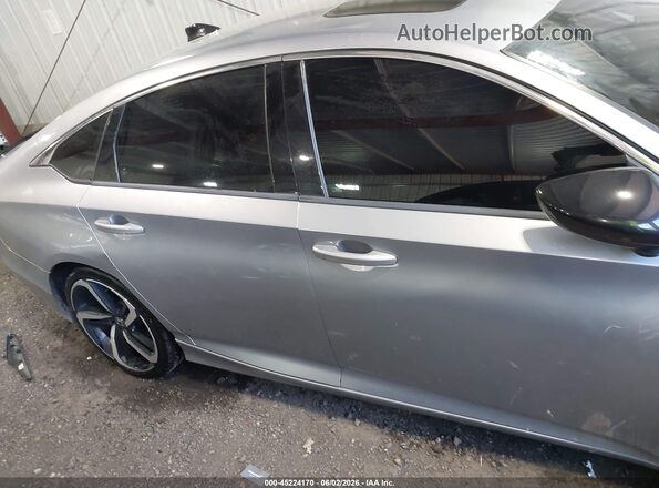 1HGCV2F3XNA001719 2022 HONDA ACCORD Silver Widok wnętrza z tyłu