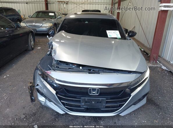1HGCV2F3XNA001719 2022 HONDA ACCORD Silver Widok zestawu wskaźników