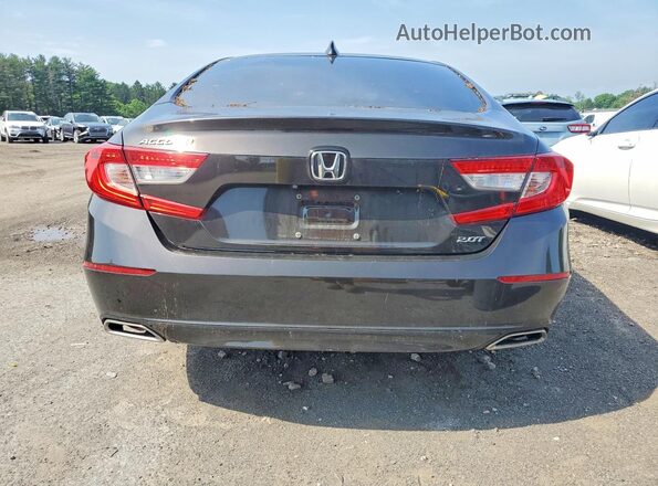 1HGCV2F50JA030920 2018 HONDA ACCORD Green უკანა ხედი
