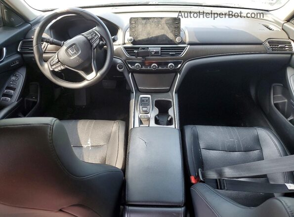 1HGCV2F50JA030920 2018 HONDA ACCORD Green წინა პანელის ხედი
