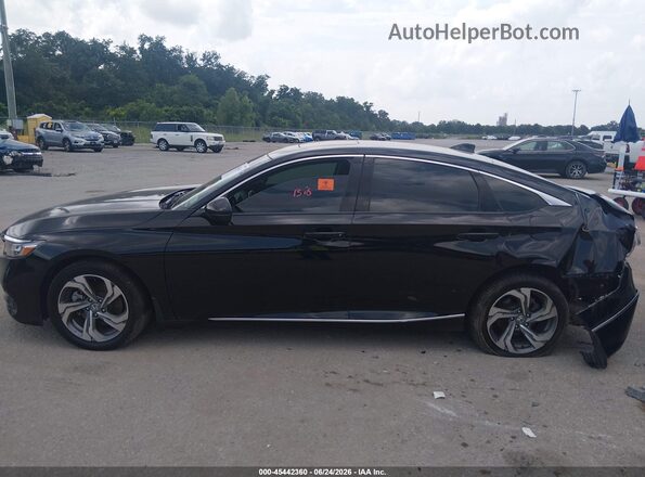 1HGCV2F51JA006206 2018 HONDA ACCORD Black Widok wnętrza 360 stopni