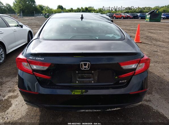 1HGCV2F51KA030944 2019 HONDA ACCORD Black 