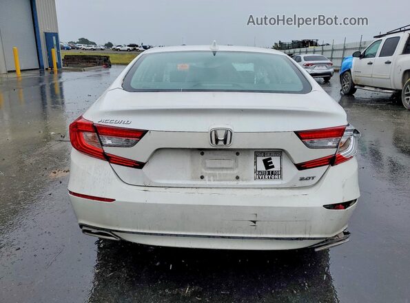 1HGCV2F53JA023475 2018 HONDA ACCORD White Vista trasera