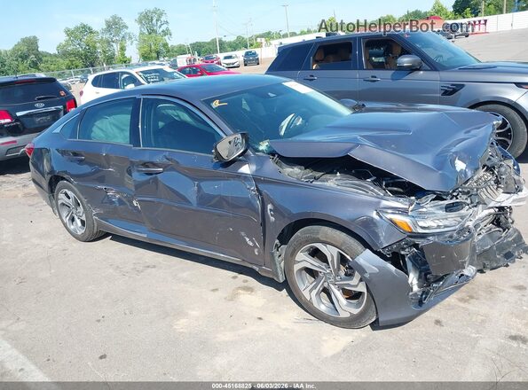 1HGCV2F54LA004839 2020 HONDA ACCORD Gray Սալոնի հետևի տեսք