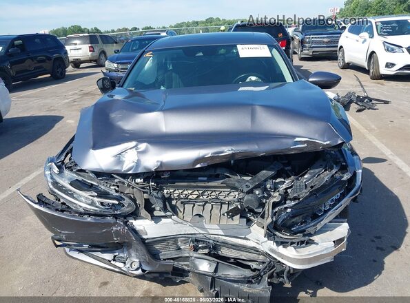 1HGCV2F54LA004839 2020 HONDA ACCORD Gray Սարքավորումների վահանակի տեսք
