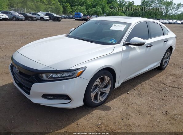 1HGCV2F56LA007337 2020 HONDA ACCORD White Front left