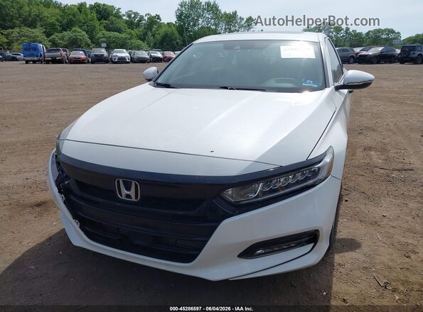 1HGCV2F56LA007337 2020 HONDA ACCORD White Front view