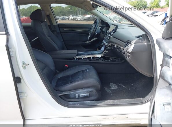 1HGCV2F56LA007337 2020 HONDA ACCORD White Front interior view