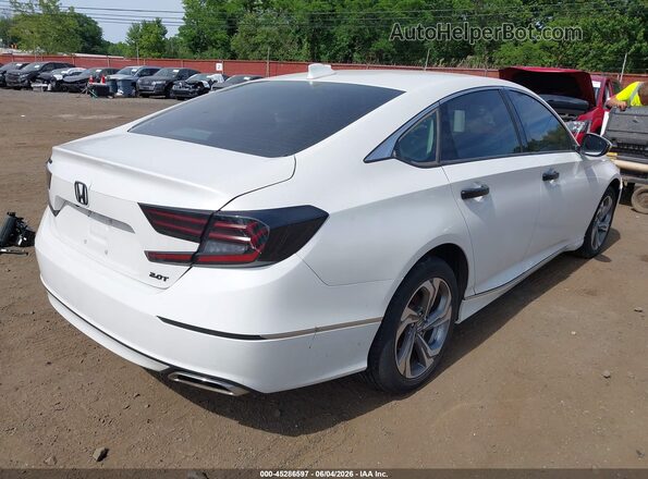 1HGCV2F56LA007337 2020 HONDA ACCORD White Rear right