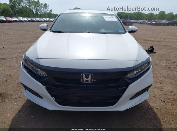 1HGCV2F56LA007337 2020 HONDA ACCORD White Instrument cluster view