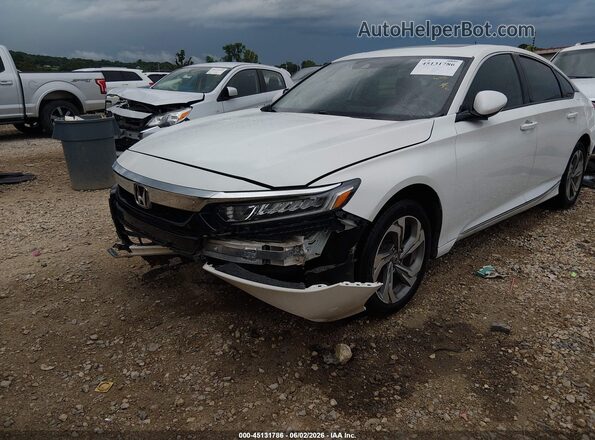 1HGCV2F56LA022288 2020 HONDA ACCORD White Widok z przodu