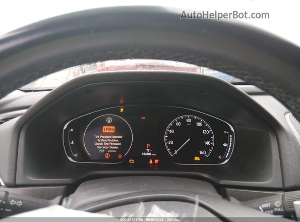 1HGCV2F56LA022288 2020 HONDA ACCORD White Widok tylnych siedzeń
