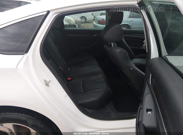 1HGCV2F56LA022288 2020 HONDA ACCORD White Widok naklejki z numerem VIN