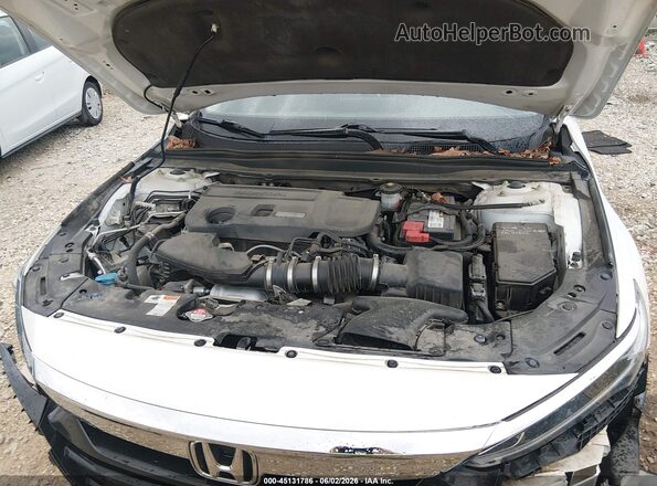 1HGCV2F56LA022288 2020 HONDA ACCORD White Widok z tyłu