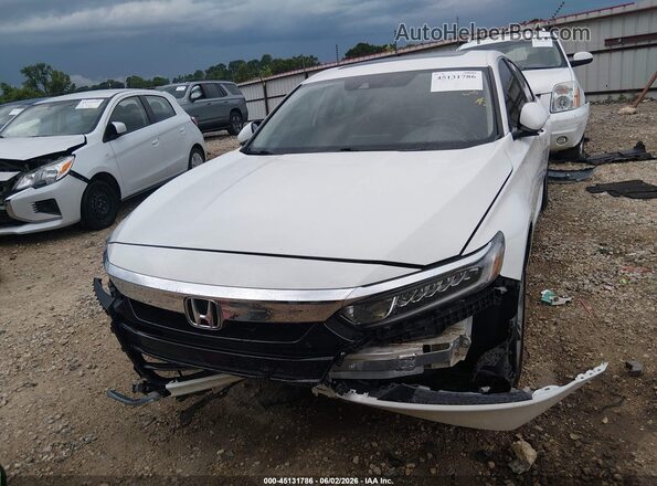 1HGCV2F56LA022288 2020 HONDA ACCORD White Widok wnętrza z tyłu