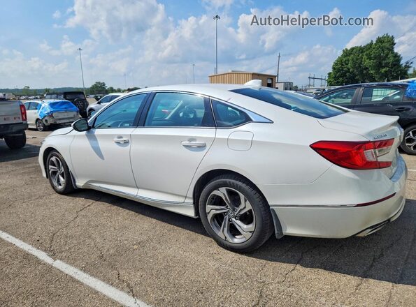 1HGCV2F57JA009031 2018 HONDA ACCORD White Հետևի ձախ
