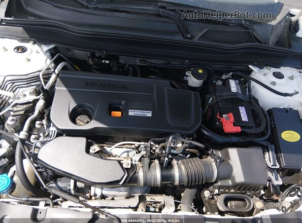 1HGCV2F57JA033961 2018 HONDA ACCORD Белый Вид сзади