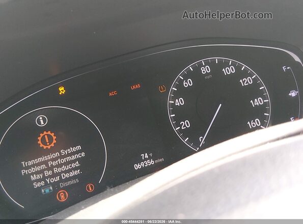 1HGCV2F57JA033961 2018 HONDA ACCORD Белый Вид задних сидений