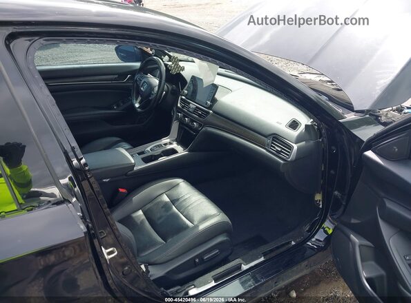 1HGCV2F57LA008612 2020 HONDA ACCORD Black Vista interior delantera