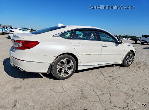 1HGCV2F58JA006834 2018 HONDA ACCORD White Задня права чверть