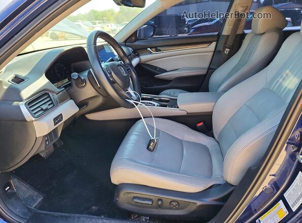 1HGCV2F58JA033676 2018 HONDA ACCORD Blue 