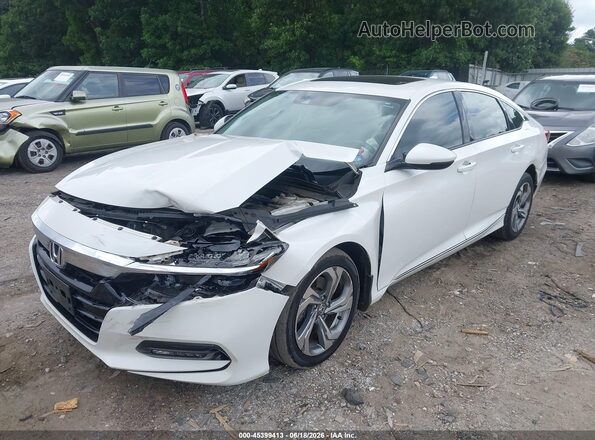 1HGCV2F58LA028965 2020 HONDA ACCORD White Передня ліва чверть