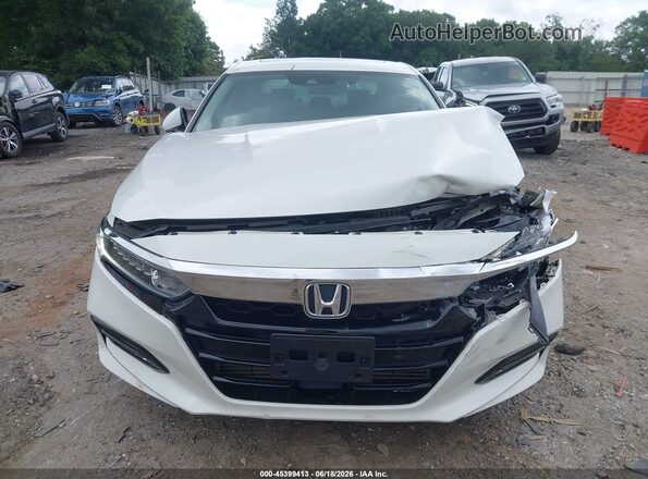 1HGCV2F58LA028965 2020 HONDA ACCORD White Вид щитка приладів