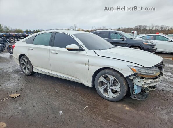 1HGCV2F59LA004853 2020 HONDA ACCORD White Delantero derecho