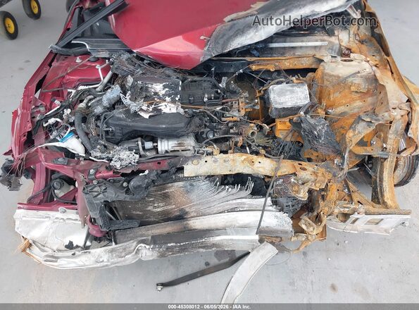 1HGCV2F5XKA032577 2019 HONDA ACCORD Red Հետևի տեսք