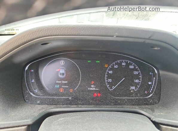 1HGCV2F66JA036004 2018 HONDA ACCORD Black ხელსაწყოთა პანელის ხედი