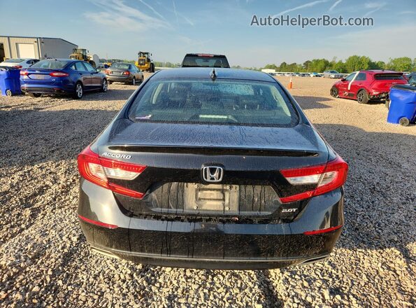 1HGCV2F67JA013167 2018 HONDA ACCORD Black Vista trasera