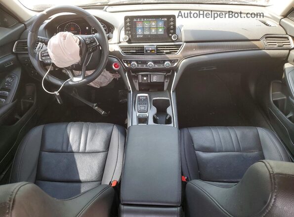 1HGCV2F90LA007899 2020 HONDA ACCORD White Вид панелі приладів