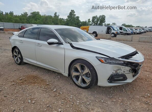 1HGCV2F90LA007899 2020 HONDA ACCORD White Передня права чверть
