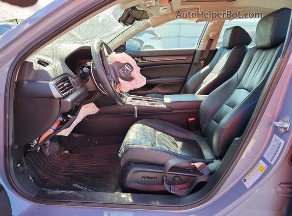 1HGCV2F90MA014577 2021 HONDA ACCORD Gray Սալոնի դիմացի տեսք