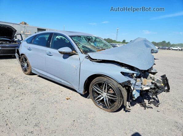 1HGCV2F90MA014577 2021 HONDA ACCORD Gray Առջևի աջ