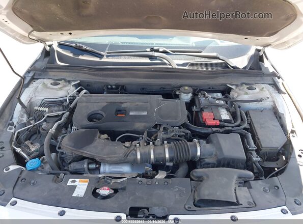 1HGCV2F91LA012657 2020 HONDA ACCORD White Вид ззаду