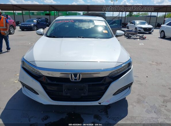 1HGCV2F91LA012657 2020 HONDA ACCORD White Вид щитка приладів