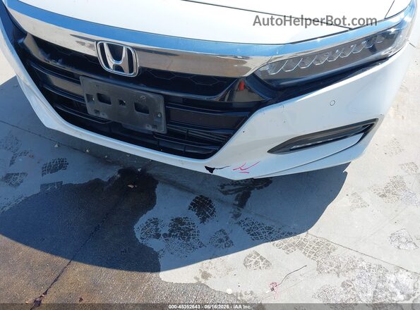 1HGCV2F91LA012657 2020 HONDA ACCORD White Вид спереду