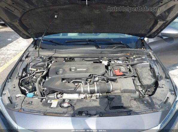 1HGCV2F92JA004984 2018 HONDA ACCORD Gray Vista trasera