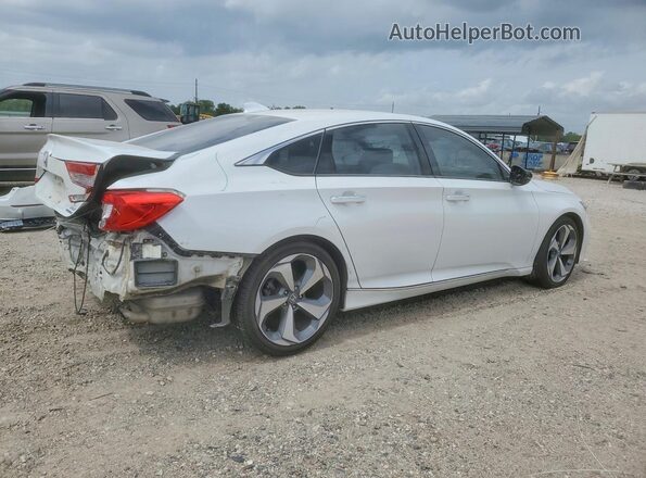 1HGCV2F92KA034570 2019 HONDA ACCORD White Հետևի աջ