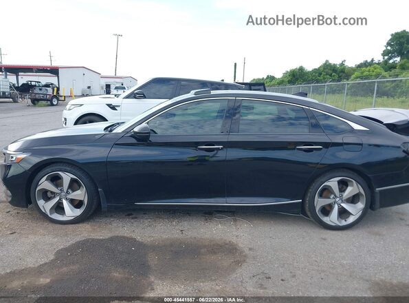 1HGCV2F93KA033735 2019 HONDA ACCORD Black სალონის 360-გრადუსიანი ხედი